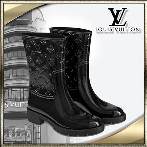 Products by Louis Vuitton: Drops Flat Half Rain Boot